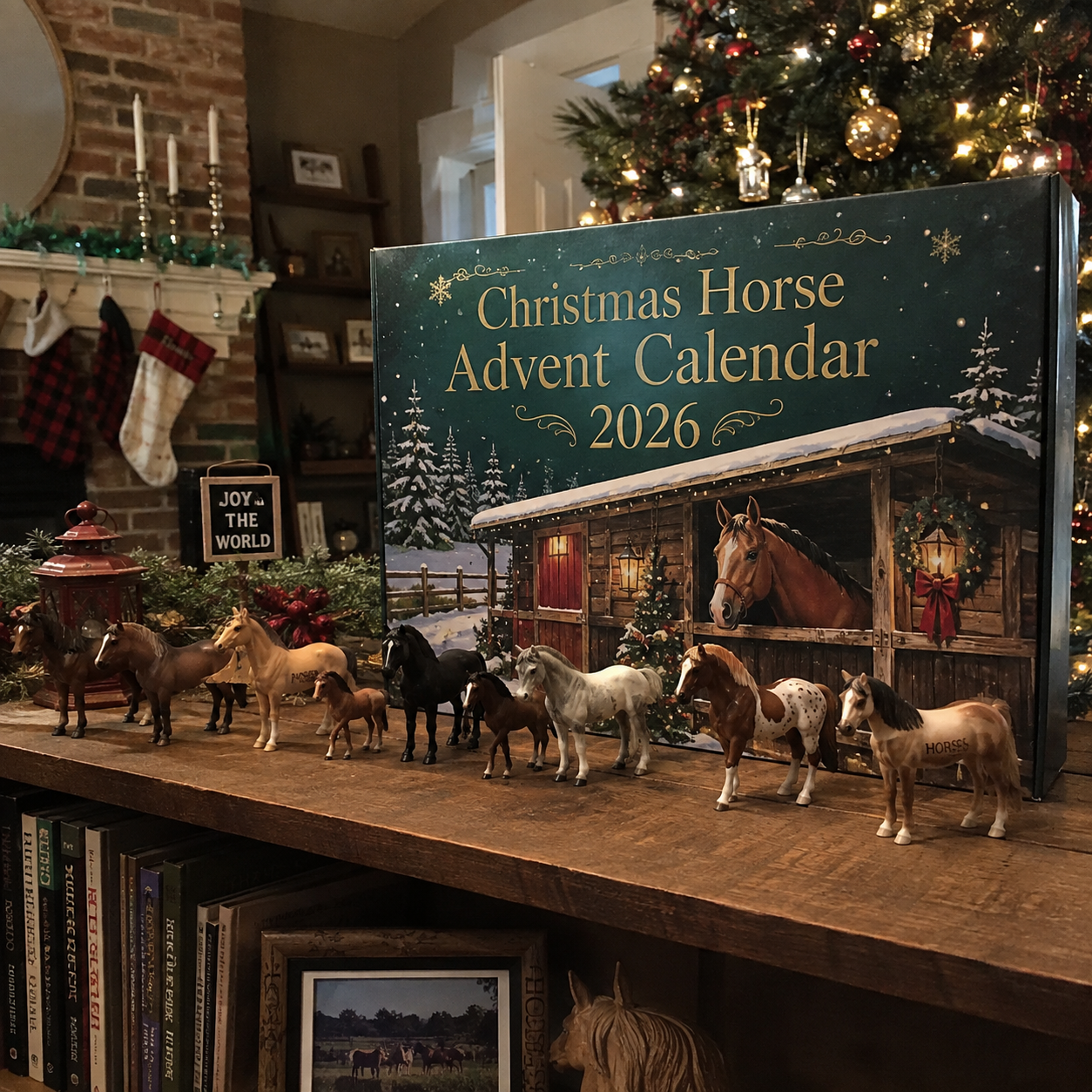 ๐ด Christmas Horse Advent Calendar--24 Days of Horse Friends & Holiday Memories ๐
