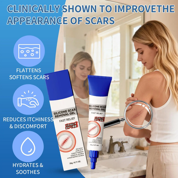 🔥HOT SALE 49% OFF🔥 Advanced Silicone Scar & Wrinkle Smoothing Gel