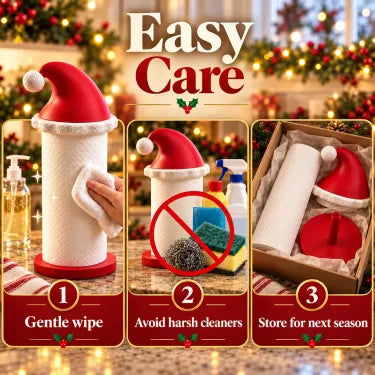 Santa Hat Paper Towel Holder | Festive Kitchen Decor π
π