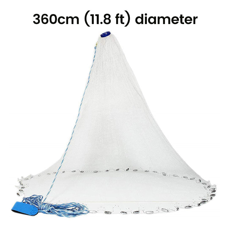 π’π’40% OFF !! β° Easy-Throw Cast Net β Heavy-Duty Mesh, Rapid Sinking, Versatile π