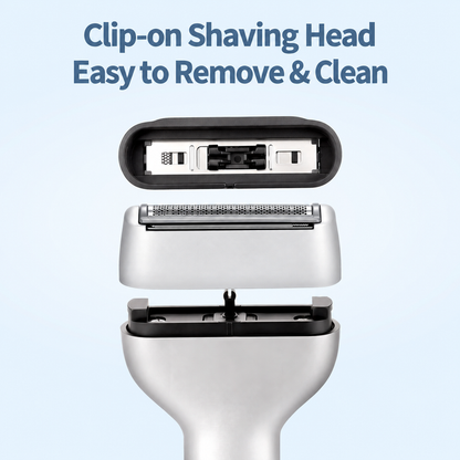 🪒Men's Rechargeable Foil Electric Shaver ⚡🧔– Efficient Close Shaving, Cordless Portable Wet & Dry Beard Razor for Daily Grooming