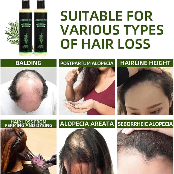 Vibeourplus Rosemary Shampoo✨