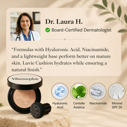 Vibeourplus Glow Foundation Cushion
