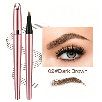 Long Lasting Waterproof Micro Fork Brow Pen