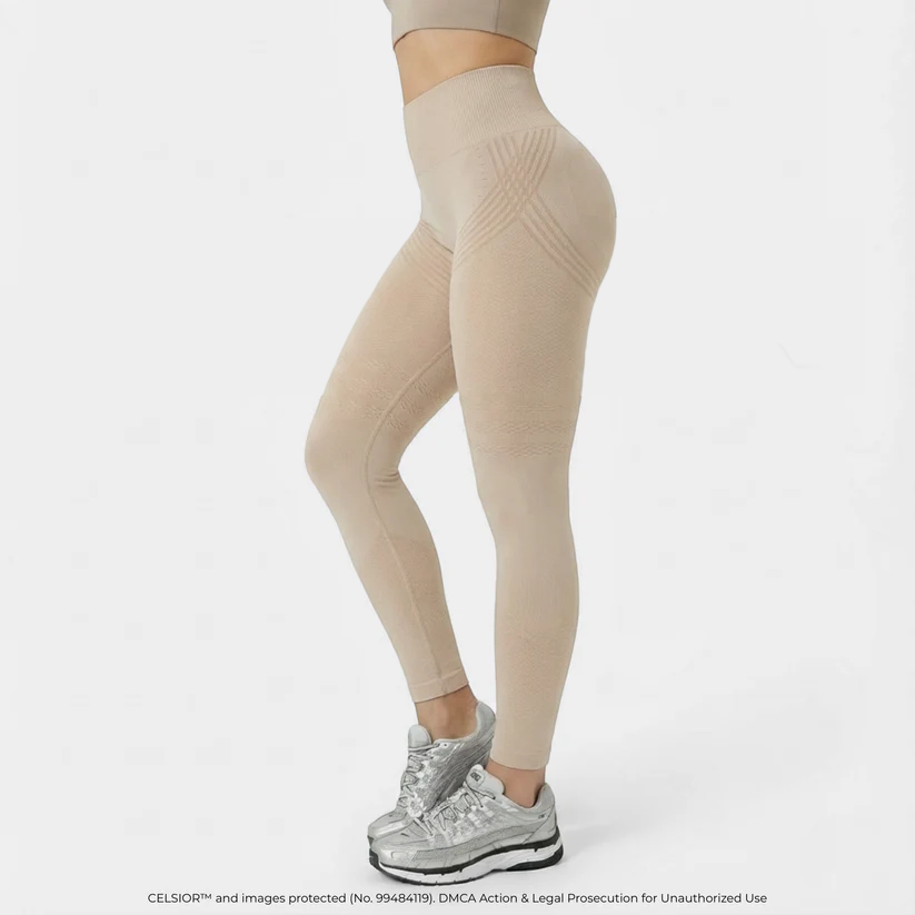 High Waisted And Hip Lifting Yoga Elastic Quick Drying Tight Pants🔥
