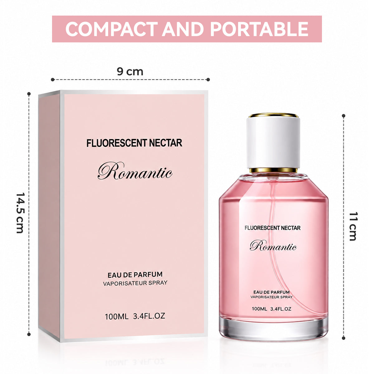 🎀vibeourplus Fluorescent Nectar Women's Perfume – 100ml Eau de Parfum