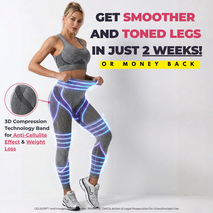 High Waisted And Hip Lifting Yoga Elastic Quick Drying Tight Pants🔥
