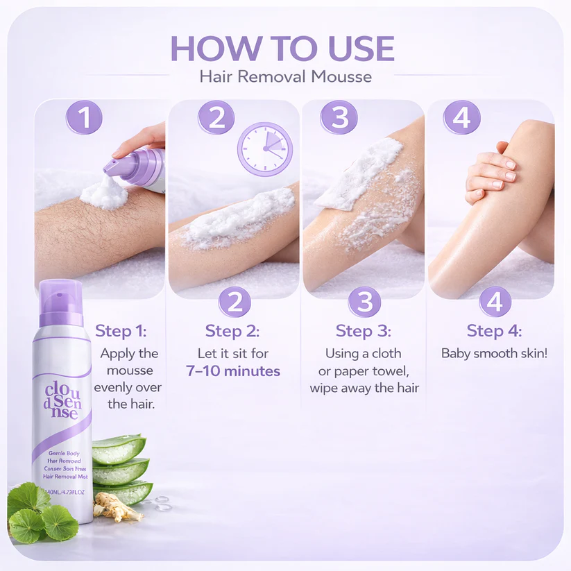 Vibeourplus Hair Removal Mousse