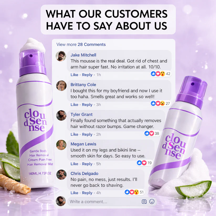 Vibeourplus Hair Removal Mousse