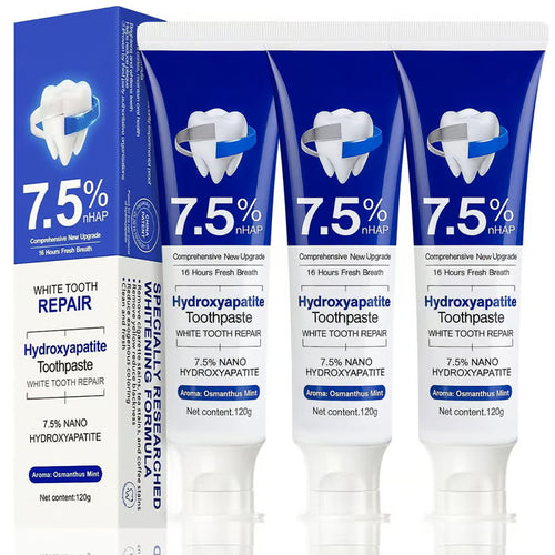 Fluoride-Free Hydroxyapatite Toothpaste