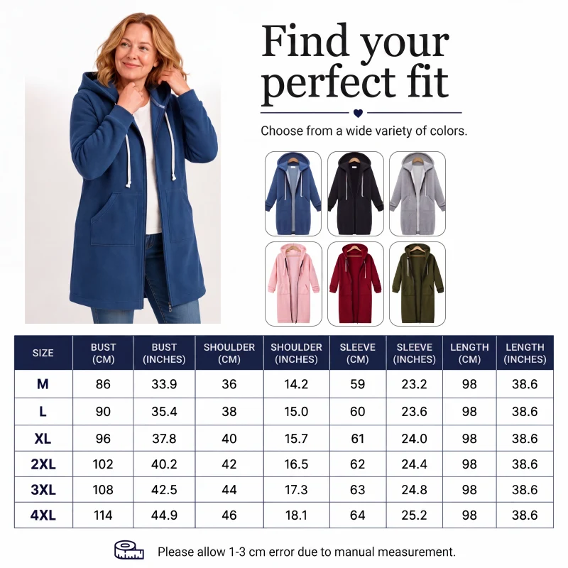 Women Casual Zip up Fleece Hoodies