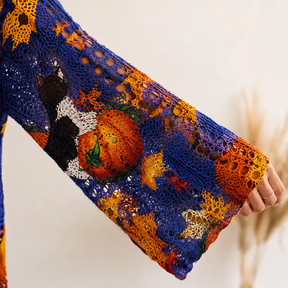 Women's Halloween Knit Sweater Top