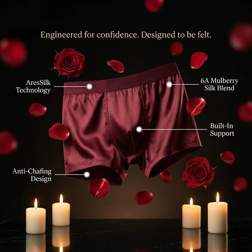 Premium Silk Boxer | All-Day Comfort