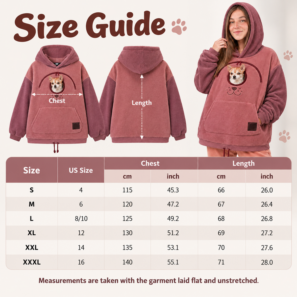 Cozy Fleece Pet Bonding Pouch Hoodie🐾