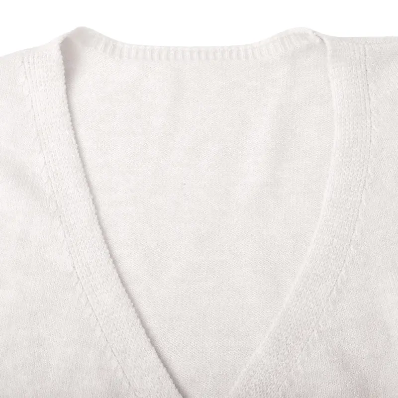 V-Neck Wrap Tie-Waist Knit Top