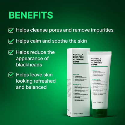 Centella Deep Pore Cleansing Foam