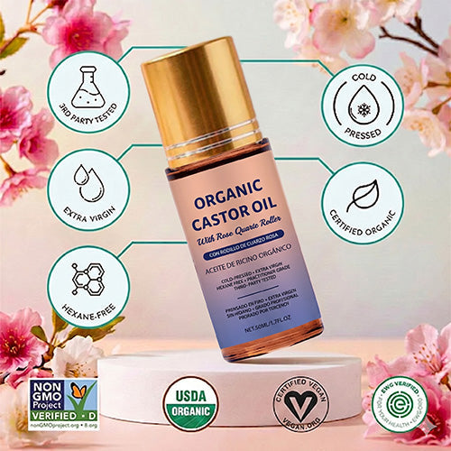 Vibeourplus™ Organic Castor Oil Roll-On