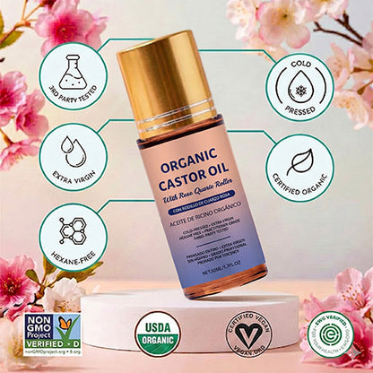Vibeourplus™ Organic Castor Oil Roll-On