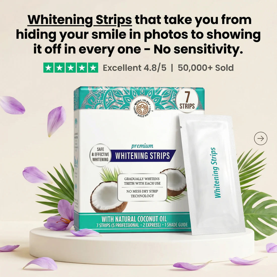 Vibeourplus Teeth Whitening Strips