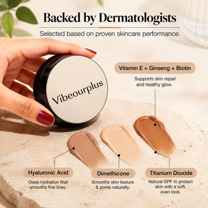 Vibeourplus Glow Foundation Cushion