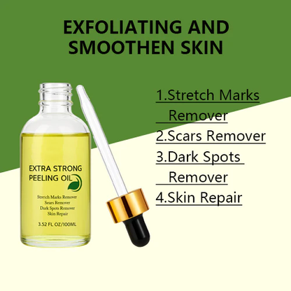 Vibeourplus Yellow Peeling Oil: Gentle Body Hyperpigmentation Treatment | Fade Dark Spots in 2 Weeks
