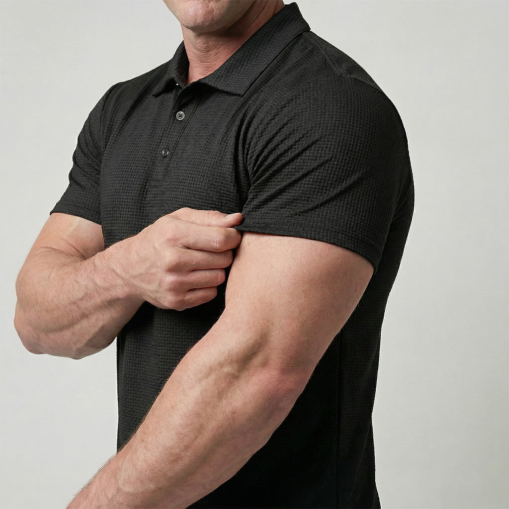 vibeourplus - Men's Ultra Comfortable Polo Shirt