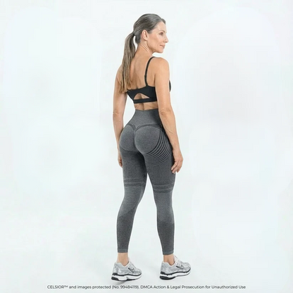 High Waisted And Hip Lifting Yoga Elastic Quick Drying Tight Pants🔥