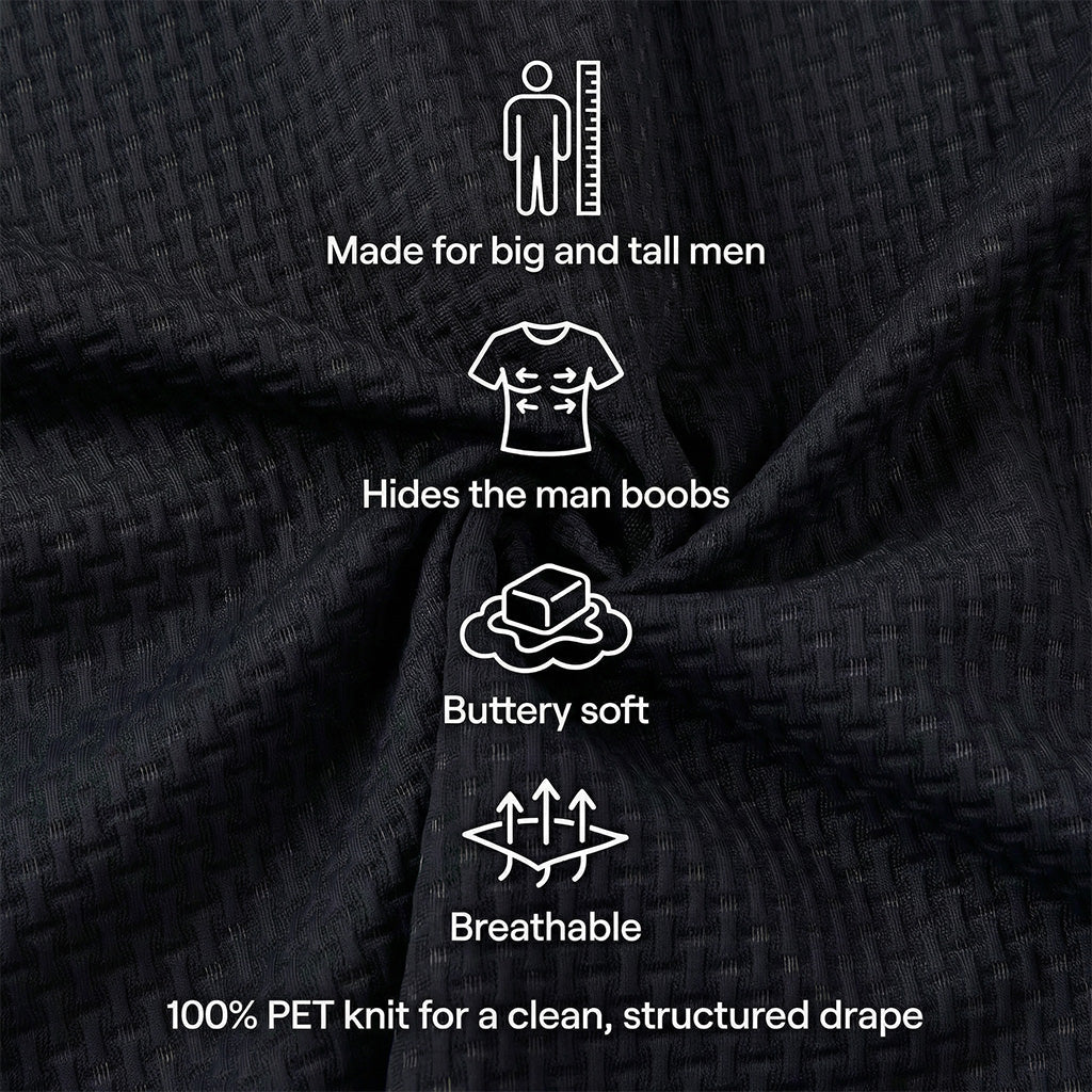 vibeourplus - Men's Ultra Comfortable Polo Shirt