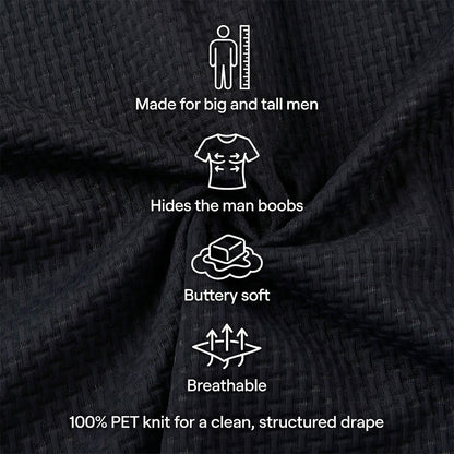vibeourplus - Men's Ultra Comfortable Polo Shirt