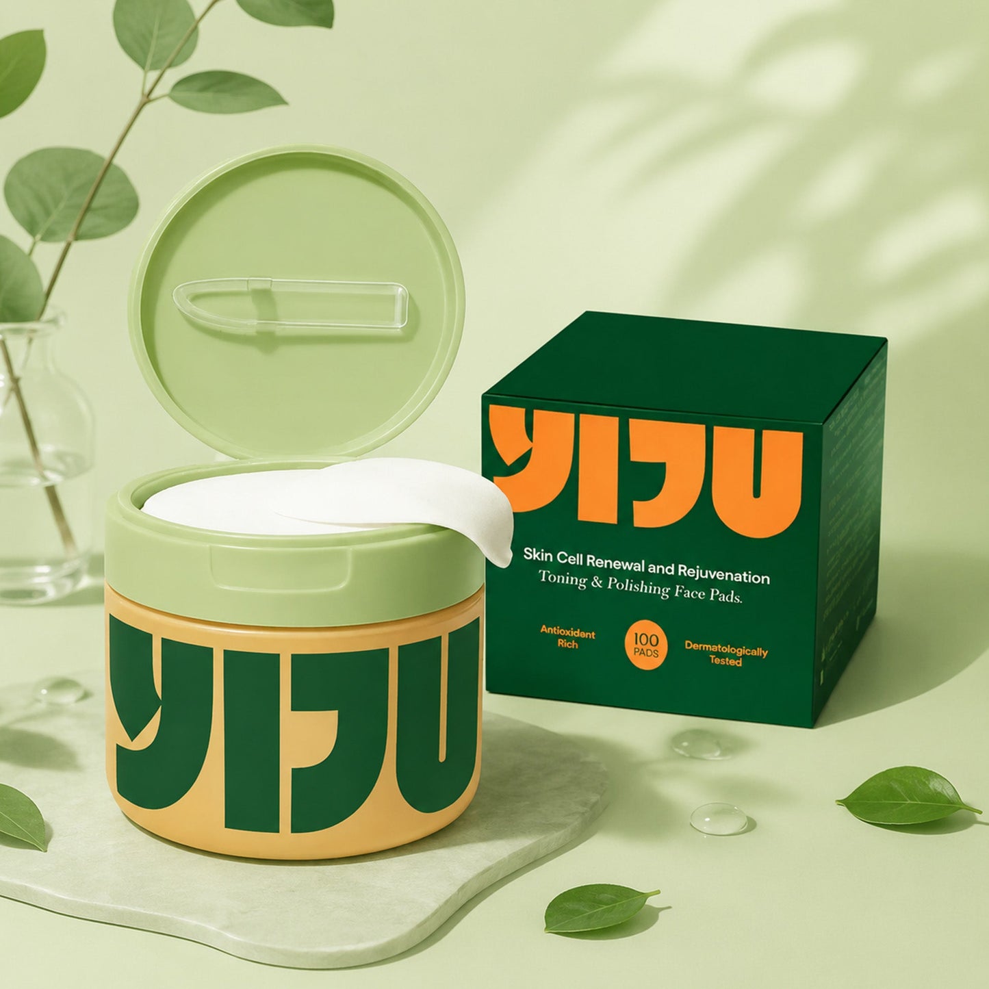 Korean Anti-Aging Toner Pads