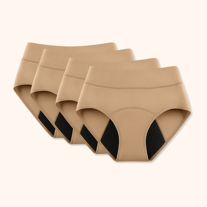 Vibeourplus 100% Leak-Proof Underwear That Won't Let You Down for Women 60+ (4-Pack)