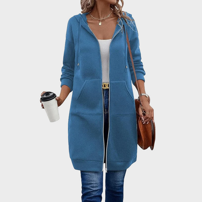 Women Casual Zip up Fleece Hoodies