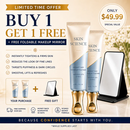 Vibeourplus™ Instant Face Temporary Tightener – Instant visible results in 30 seconds