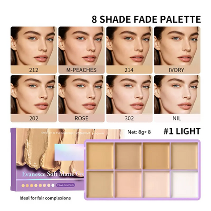 8-Color Cream Concealer Palette