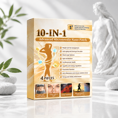 𝑁𝑎𝑛𝑜 𝘔𝘪𝘤𝘳𝘰𝘯𝘦𝘦𝘥𝘭𝘦 10-in-1 Microneedle Wellness Patch