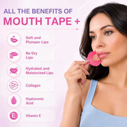 vibeourplus  lip tape  Hydrating Collagen Mouth Tape