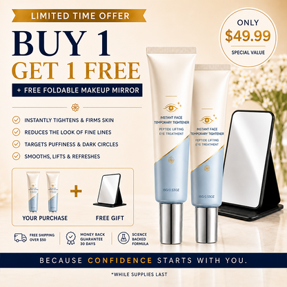 Vibeourplus™ Instant Face Temporary Tightener – Instant visible results in 30 seconds