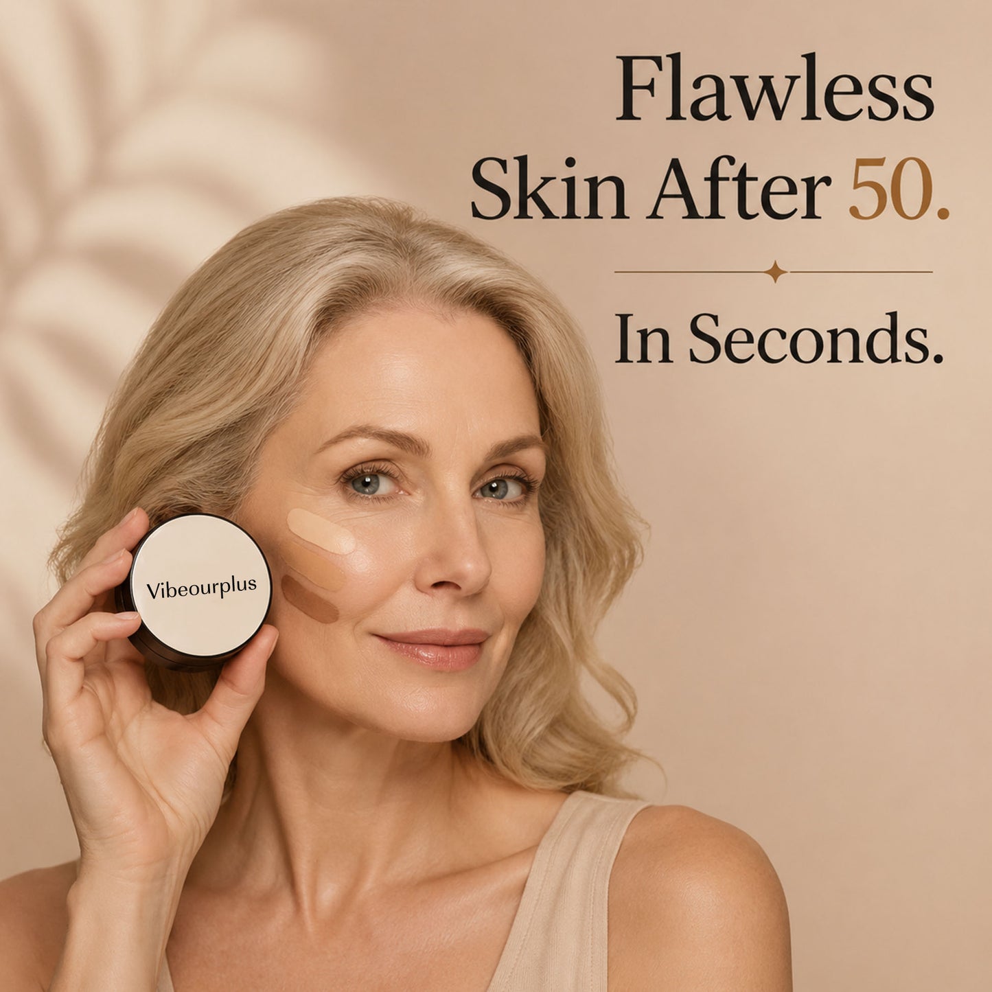 Vibeourplus Glow Foundation Cushion