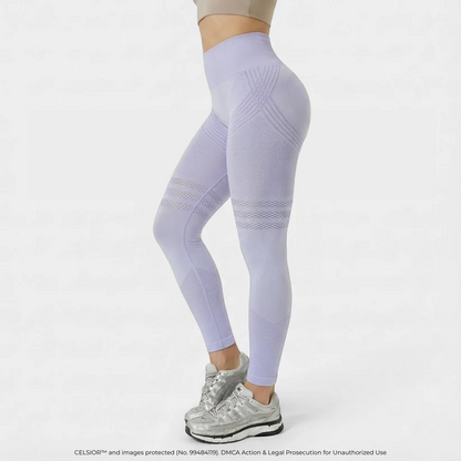 High Waisted And Hip Lifting Yoga Elastic Quick Drying Tight Pants🔥