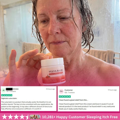 vibeourplus Relief Balm — Night-Time Care for Itching, Burning & Dryness