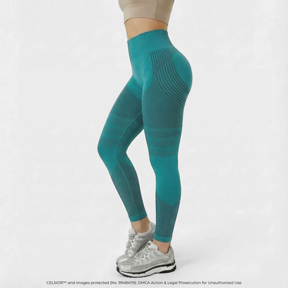 High Waisted And Hip Lifting Yoga Elastic Quick Drying Tight Pants🔥