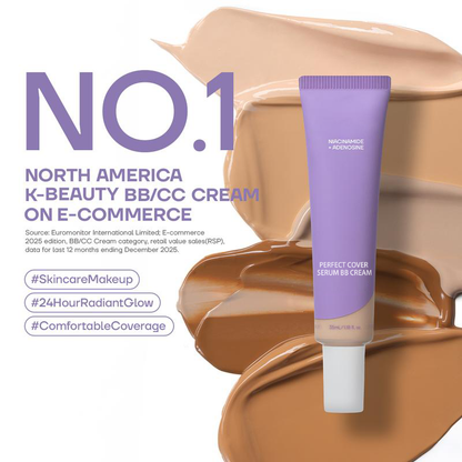 New Design🌟Perfect Cover Serum BB Cream