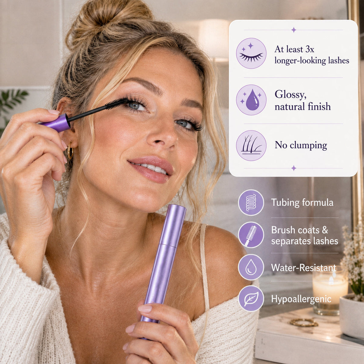 vibeourplus Mascara - For Mature Lashes