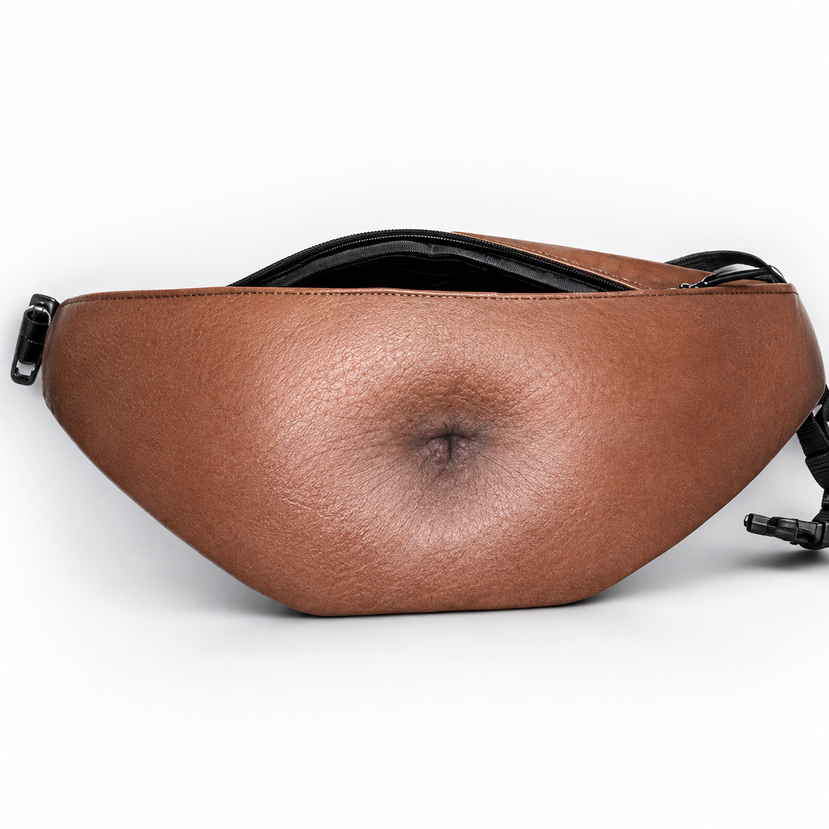 Funny Belly Bag – Realistic Big Belly Novelty Waist Bag