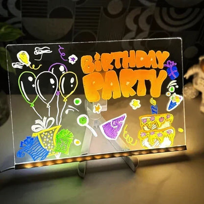 ✨LAST WEEK SPECIAL PRICE: $24.99!!⏳🎨Luminous Led Drawing Board For Children