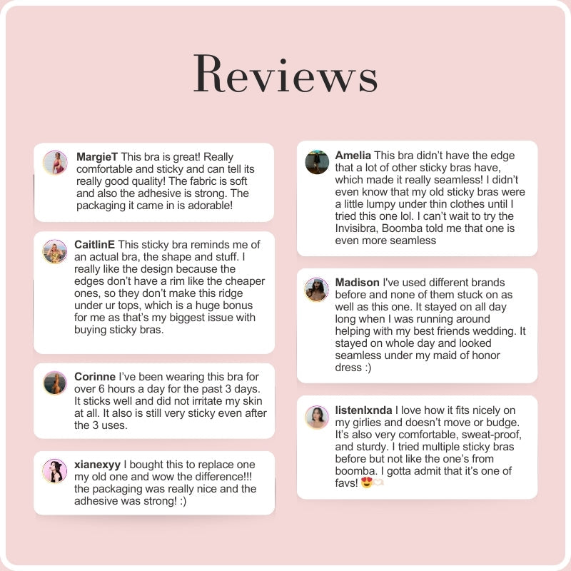 vibeourplus Sticky Bra