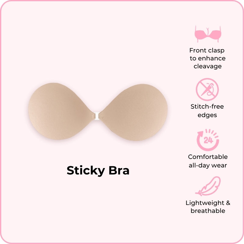 vibeourplus Sticky Bra