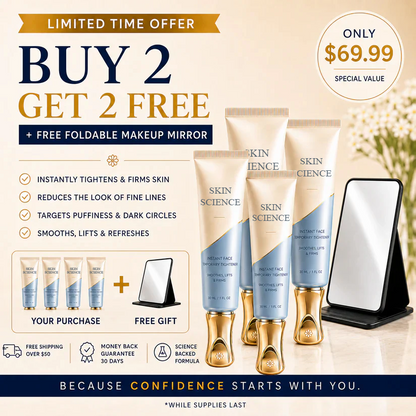 Vibeourplus™ Instant Face Temporary Tightener – Instant visible results in 30 seconds