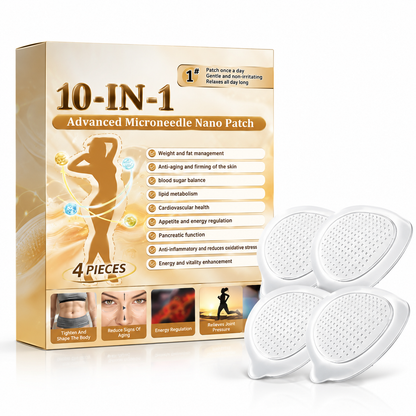 𝑁𝑎𝑛𝑜 𝘔𝘪𝘤𝘳𝘰𝘯𝘦𝘦𝘥𝘭𝘦 10-in-1 Microneedle Wellness Patch