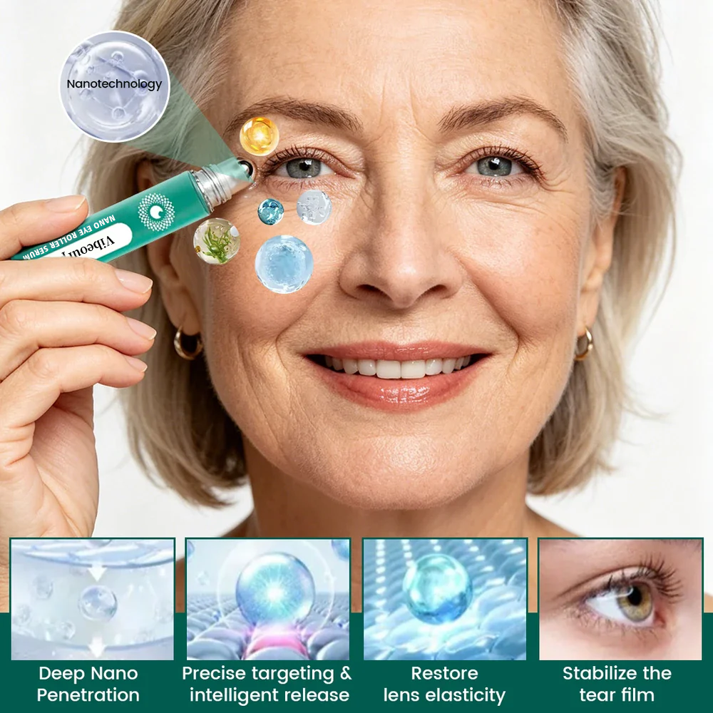 Vibeourplus Nano Eye Roller Serum